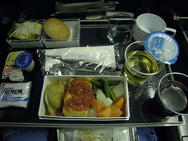 090424機内食夕食