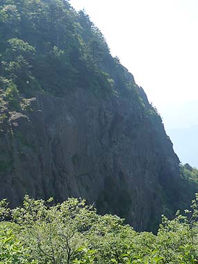 090627三つ峠岩壁
