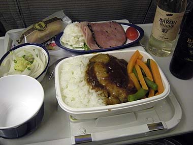 100102機内食
