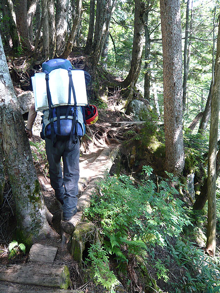 100807西穂高岳登山
