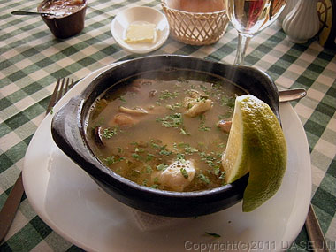 110102プエルトナタレス・Maritimoの海鮮スープ