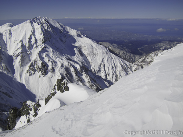 111126立山スキー・大日岳と能登半島