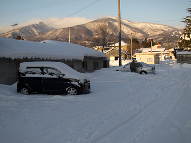 120205遠刈田から蔵王連峰