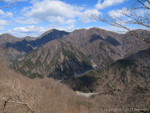 120407丹沢・撮影スポットから蛭ヶ岳