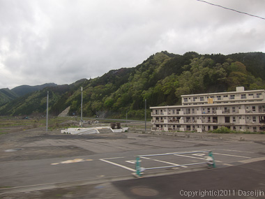 120511ボランティア・更地が増えた大槌町