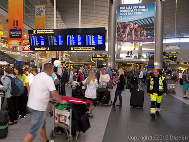 120804アイスランド、グリーンランド・コペンハーゲン空港