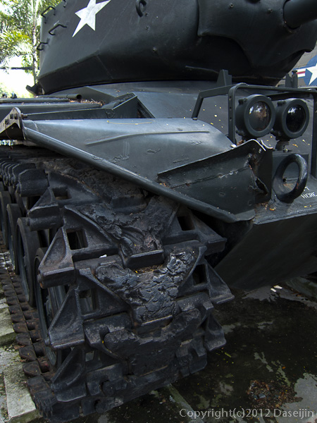 121117ベトナム・戦争証跡博物館の戦車